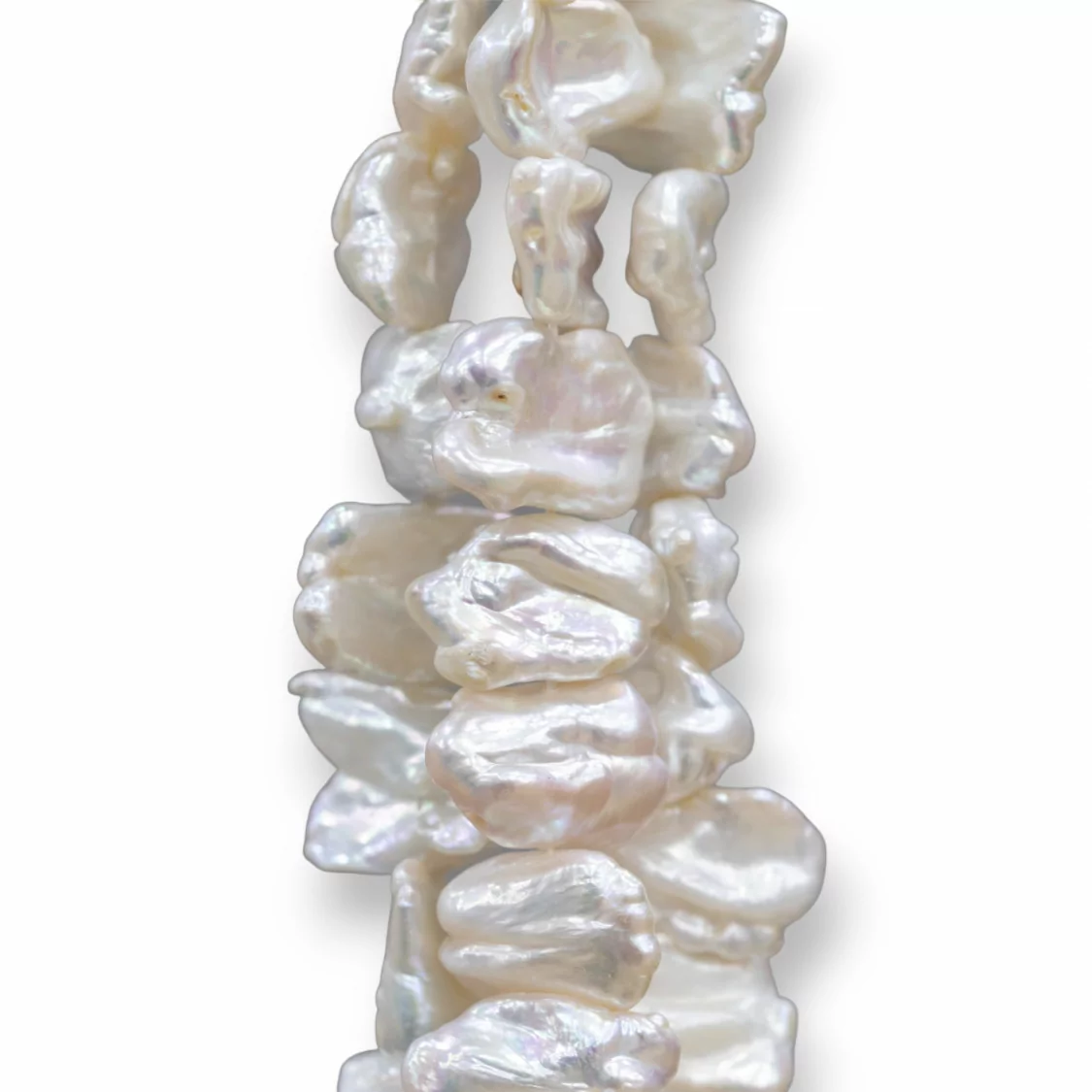 Perle Di Fiume Keshi (GSM) Bianco 100-110gr-PERLE KESHI | Worldofjewel.com