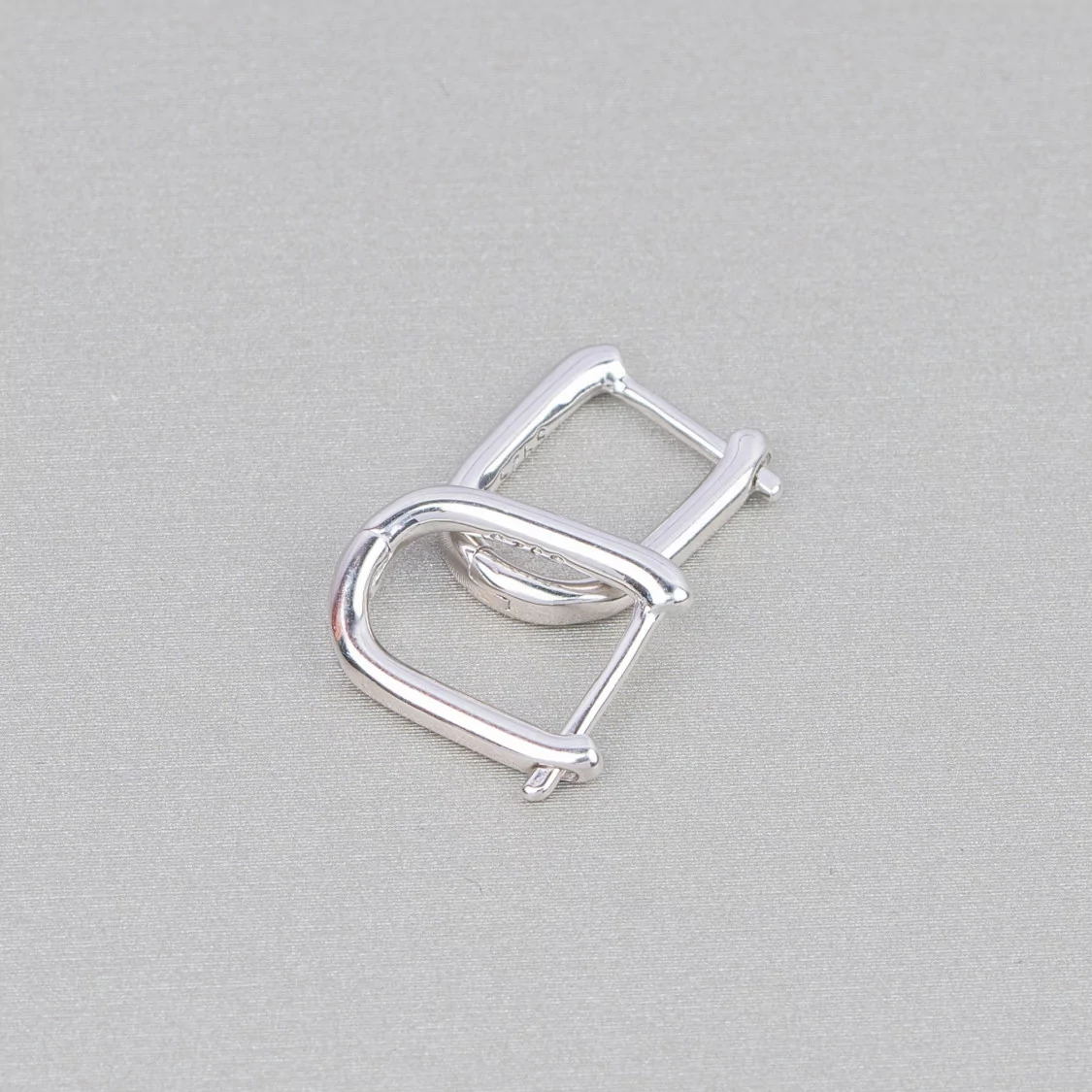 Base Per Orecchini Di Argento 925 Perno Chiuso Liscio 12x14mm 3 Paia Rodiato-BASI DI ARGENTO 925 | Worldofjewel.com