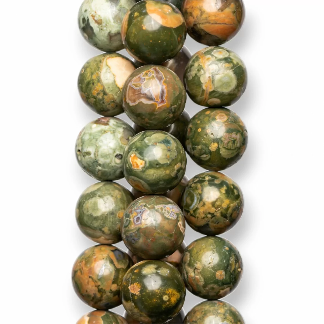 Riolite Tondo Liscio 16mm Verde-RIOLITE | Worldofjewel.com