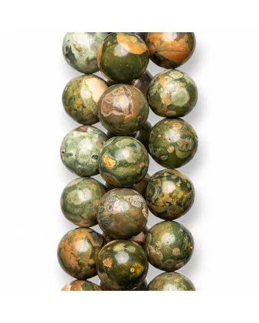 Riolite Tondo Liscio 16mm Verde-RIOLITE | Worldofjewel.com