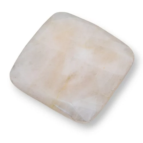 Componente Cabochon Grande Quadrato Sfaccettato 40mm 1pz Calcite- CABOCHON GRANDI | Worldofjewel.com