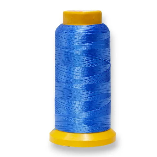 Filo di Nylon Cotone Per Infilatura Di Perle E Pietre A Nodini 100 Metri 1pz Blu Chiaro-FILO DI NYLON | Worldofjewel.com