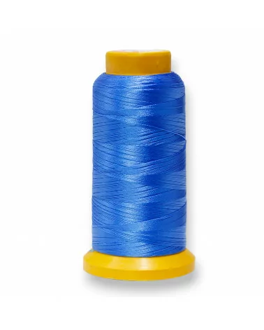 Filo di Nylon Cotone Per Infilatura Di Perle E Pietre A Nodini 100 Metri 1pz Blu Chiaro-FILO DI NYLON | Worldofjewel.com