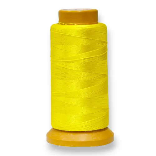 Filo di Nylon Cotone Per Infilatura Di Perle E Pietre A Nodini 100 Metri 1pz Giallo-FILO DI NYLON | Worldofjewel.com