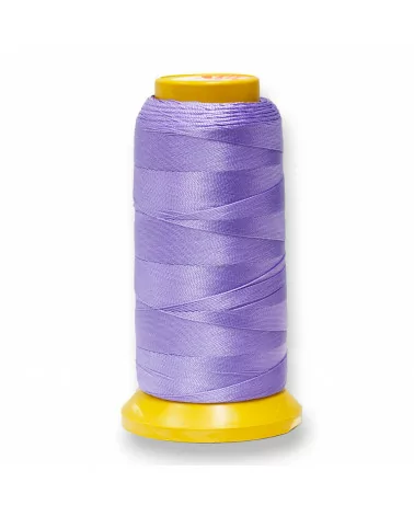 Filo di Nylon Cotone Per Infilatura Di Perle E Pietre A Nodini 100 Metri 1pz Lavanda-FILO DI NYLON | Worldofjewel.com