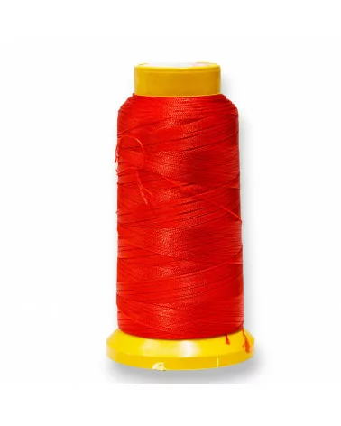 Filo di Nylon Cotone Per Infilatura Di Perle E Pietre A Nodini 100 Metri 1pz Rosso-FILO DI NYLON | Worldofjewel.com