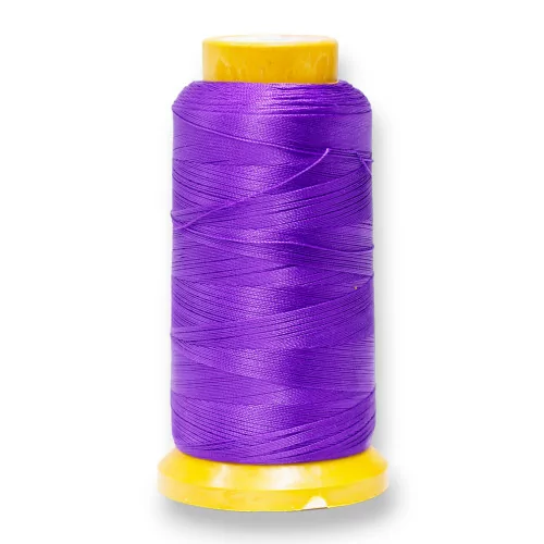 Filo di Nylon Cotone Per Infilatura Di Perle E Pietre A Nodini 100 Metri 1pz Viola-FILO DI NYLON | Worldofjewel.com