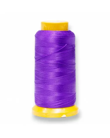 Filo di Nylon Cotone Per Infilatura Di Perle E Pietre A Nodini 100 Metri 1pz Viola-FILO DI NYLON | Worldofjewel.com