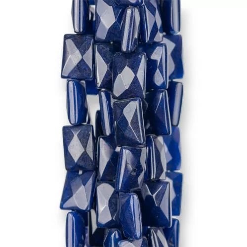 Giada Blu Lapis Rettangolo Piatto Sfaccettato 10x14mm-GIADA BLU | Worldofjewel.com