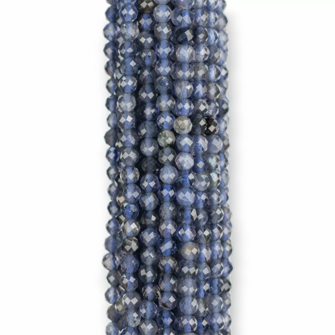 Iolite Perlina Tonda Sfaccettata Diamond Cut 2,5mm-PERLINE DIAMOND CUT | Worldofjewel.com