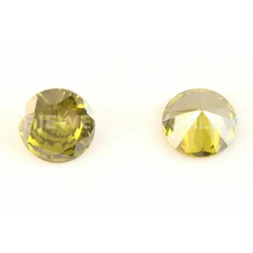 Zirconi Taglio Brillante 07,5x4mm 10pz Peridoto- | Worldofjewel.com