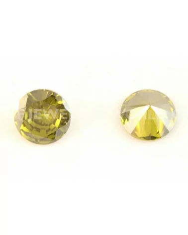 Zirconi Taglio Brillante 07,5x4mm 10pz Peridoto- | Worldofjewel.com