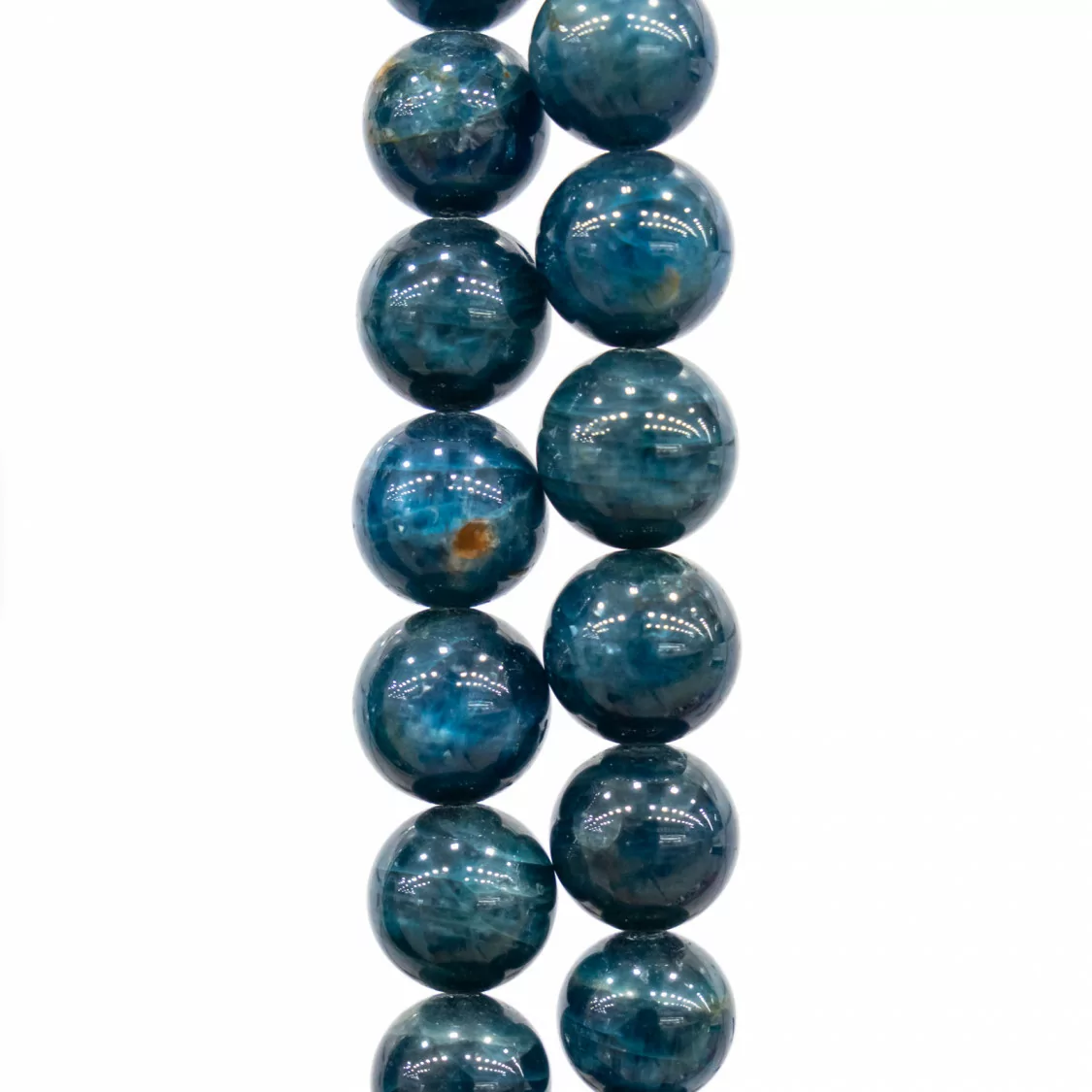 Apatite PRIMA SCELTA TOP a Gradazione Tondo Liscio 7-12mm-APATITE PRIMA SCELTA | Worldofjewel.com