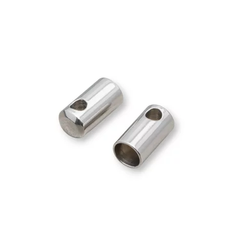 Capocorda Di Acciaio Interno 2,5mm Esterno 3,2x7,5mm 230pz-CAPOCORDA | Worldofjewel.com