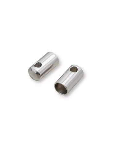 Capocorda Di Acciaio Interno 2,5mm Esterno 3,2x7,5mm 230pz-CAPOCORDA | Worldofjewel.com