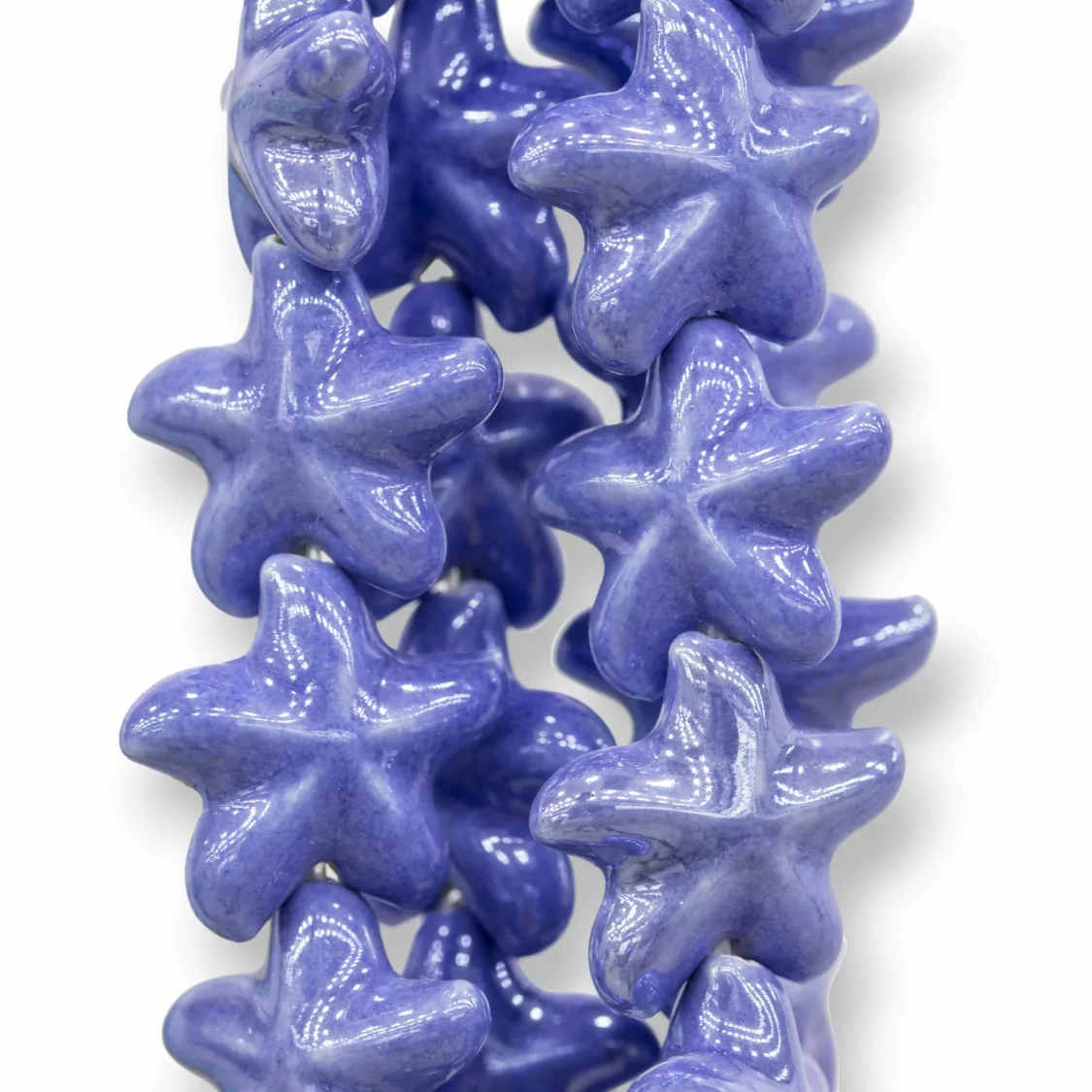 Ceramica Lucida Stella Marina 22mm Blu Chiaro-CERAMICA | Worldofjewel.com