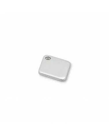 Componente Di Acciaio Rombo Pendente 13x15mm 120pz-CONNETTORI LISCI | Worldofjewel.com