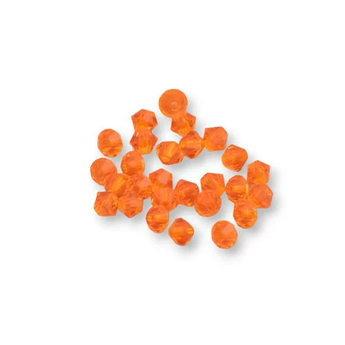 Cristalli Swarovski Bicono 3mm Marca Preciosa - 100pz - Arancio-CRISTALLI SWAROVSKI | Worldofjewel.com