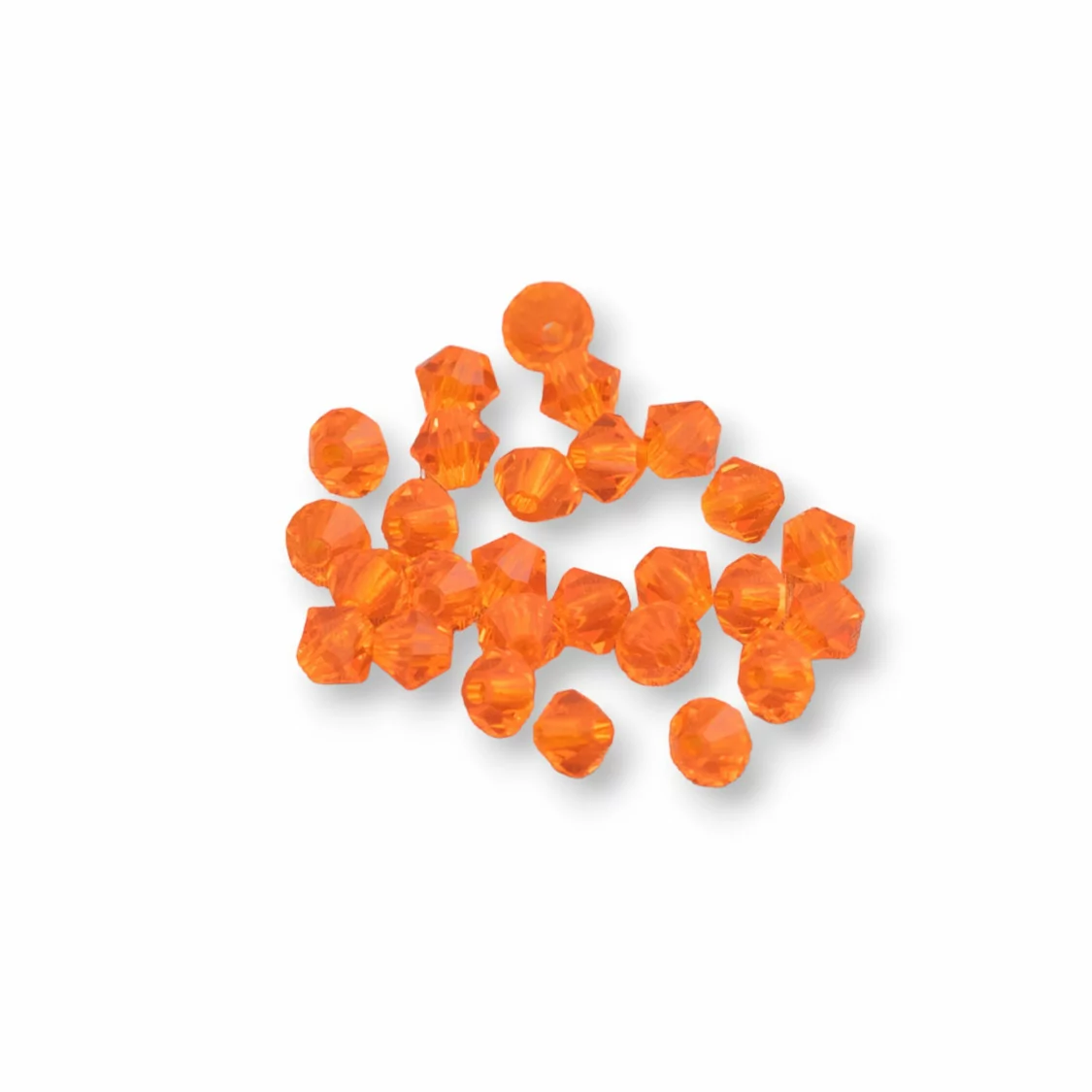 Cristalli Swarovski Bicono 3mm Marca Preciosa - 100pz - Arancio-CRISTALLI SWAROVSKI | Worldofjewel.com