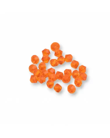 Cristalli Swarovski Bicono 3mm Marca Preciosa - 100pz - Arancio-CRISTALLI SWAROVSKI | Worldofjewel.com