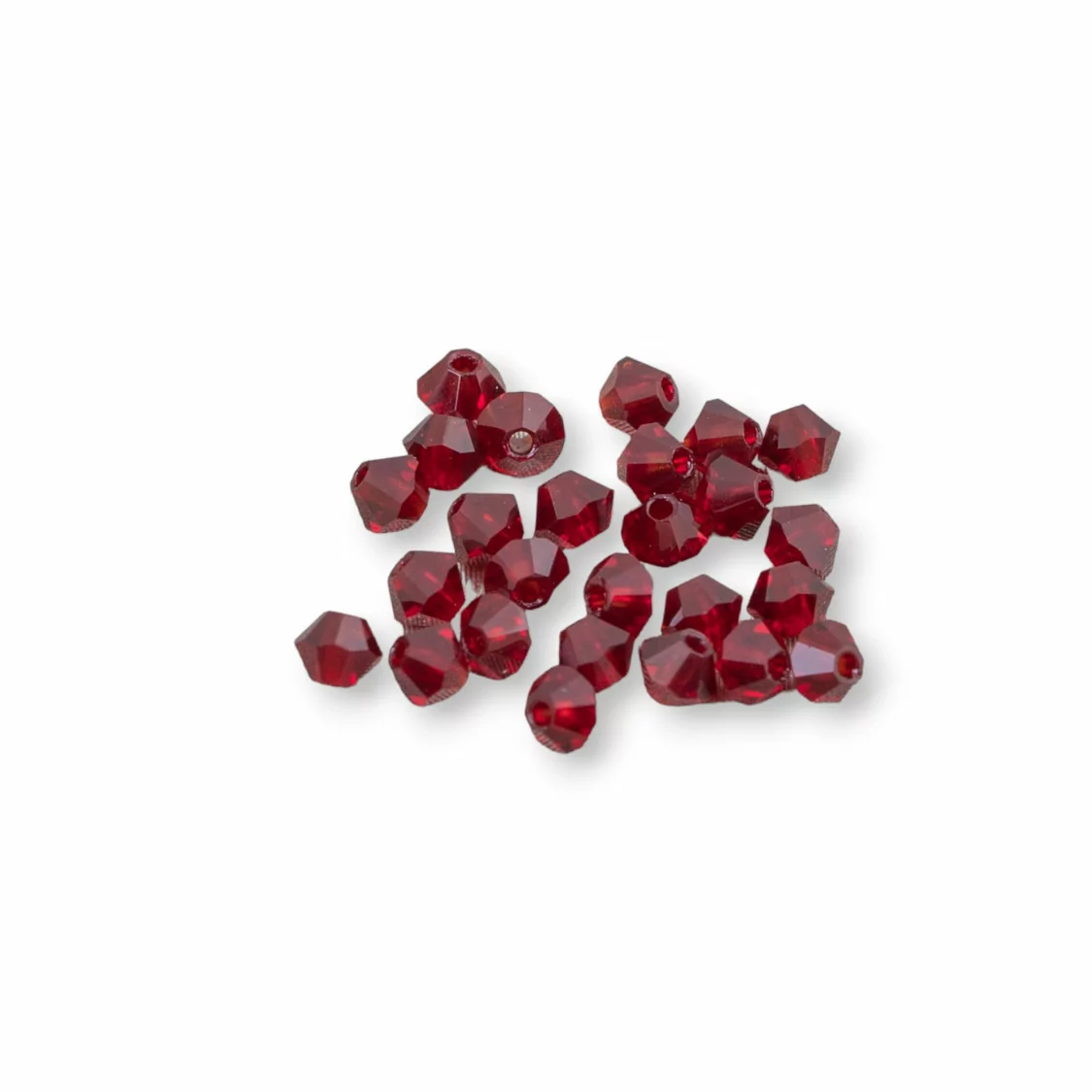 Cristalli Swarovski Bicono 3mm Marca Preciosa - 100pz - Bordeaux-CRISTALLI SWAROVSKI | Worldofjewel.com