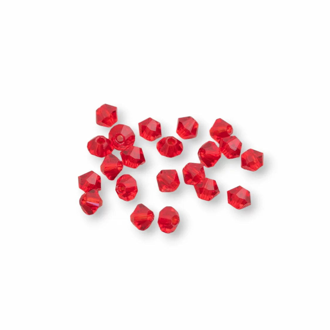 Cristalli Swarovski Bicono 3mm Marca Preciosa - 100pz - Rosso-CRISTALLI SWAROVSKI | Worldofjewel.com