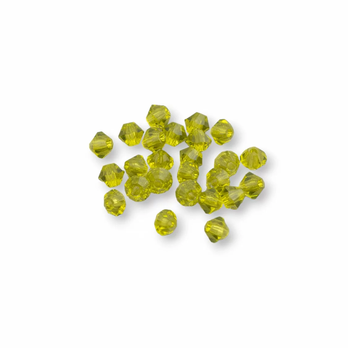 Cristalli Swarovski Bicono 3mm Marca Preciosa - 100pz - Verde Oliva-CRISTALLI SWAROVSKI | Worldofjewel.com