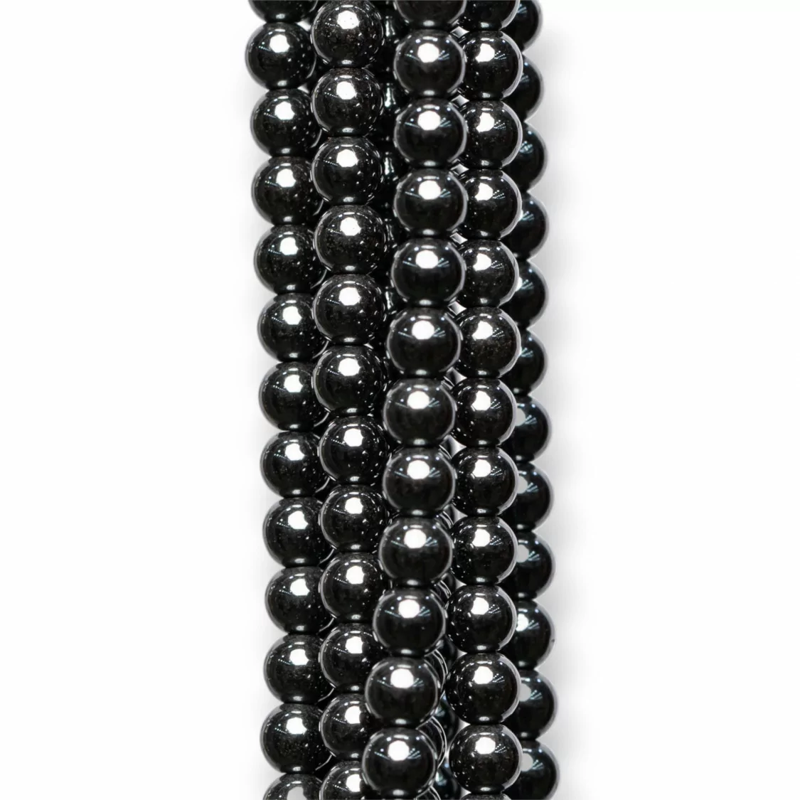 Ematite Naturale Tondo Liscio 2mm-EMATITE NATURALE | Worldofjewel.com