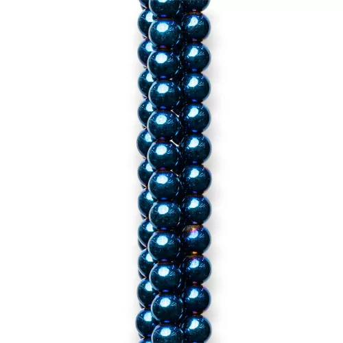 Ematite Blu Tondo Liscio 3mm-EMATITE BLU | Worldofjewel.com