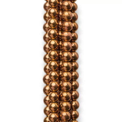 Ematite Bronzo Tondo Liscio 3mm-EMATITE BRONZO | Worldofjewel.com