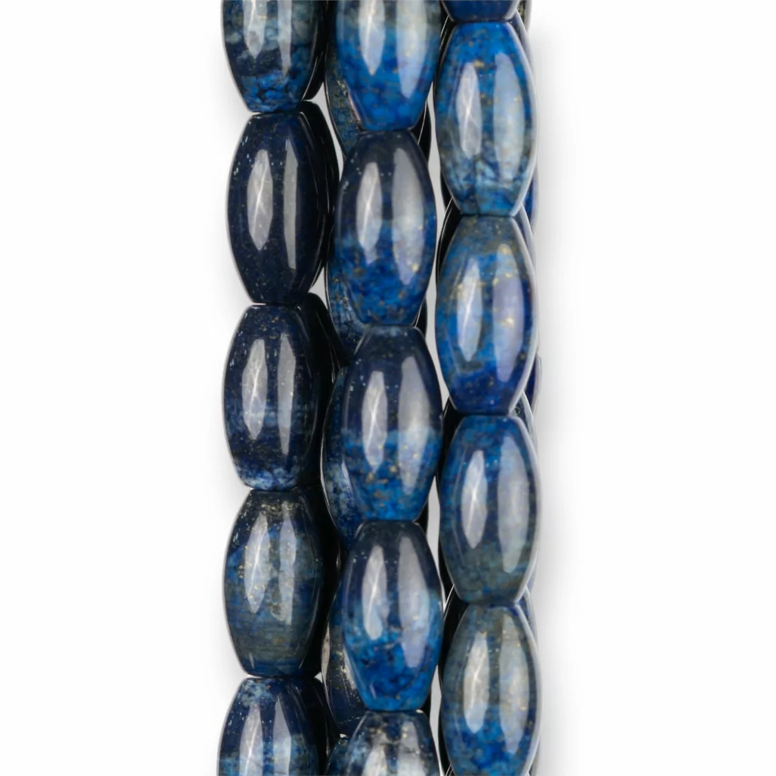 Lapislazzuli Blu Grezzo Riso 8x16mm-LAPISLAZZULI BLU GREZZO | Worldofjewel.com