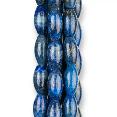 Lapislazzuli Blu Grezzo Riso 8x16mm Grezzo-LAPISLAZZULI BLU GREZZO | Worldofjewel.com