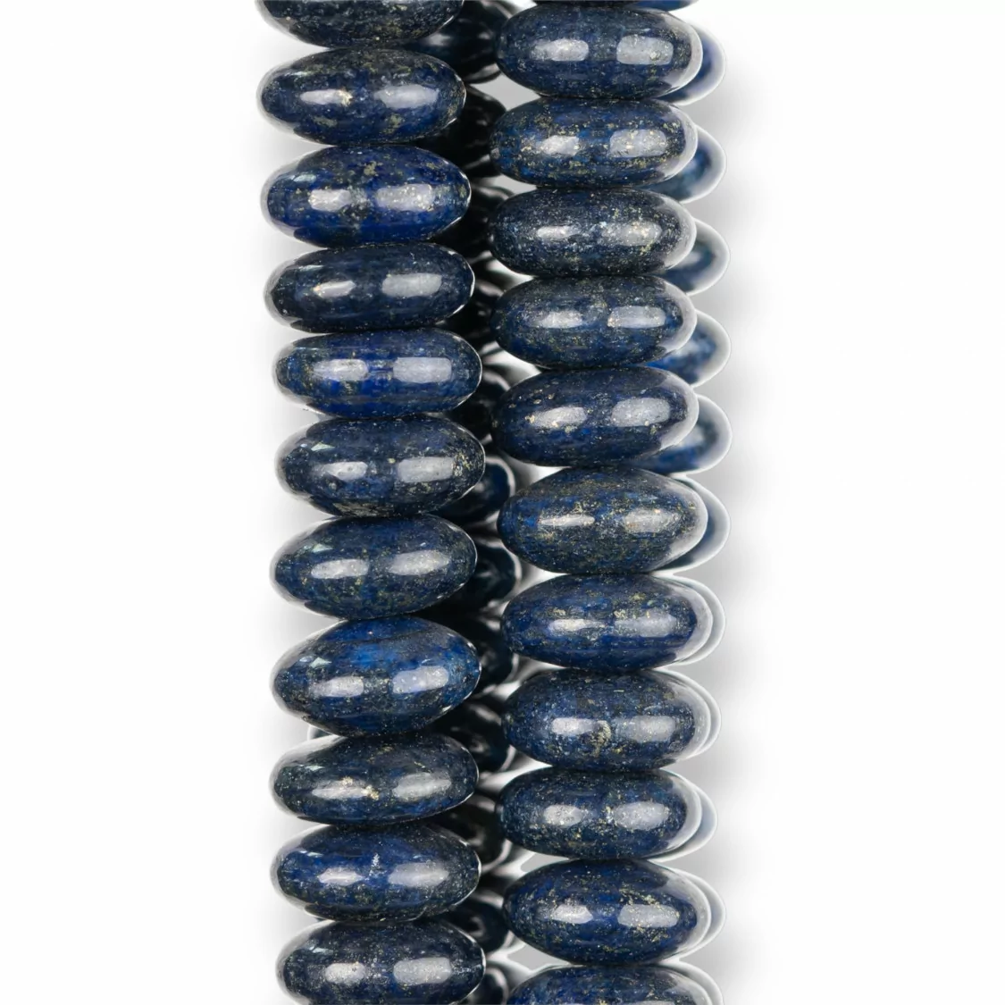 Lapislazzuli Blu Grezzo Rondelle 12x6mm-LAPISLAZZULI BLU GREZZO | Worldofjewel.com