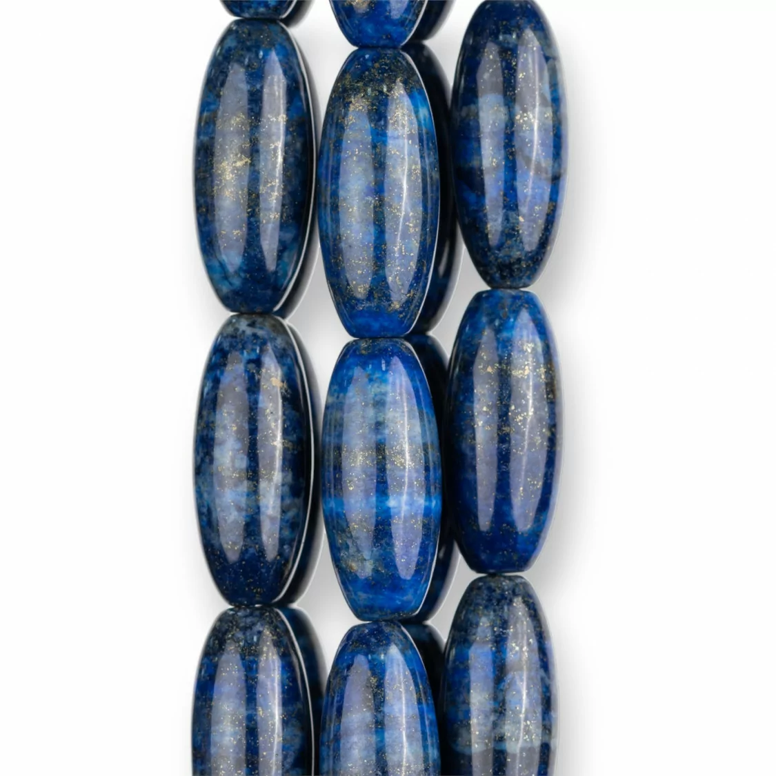 Lapislazzuli Blu Naturale Riso 12x30mm-LAPISLAZZULI BLU NATURALE | Worldofjewel.com