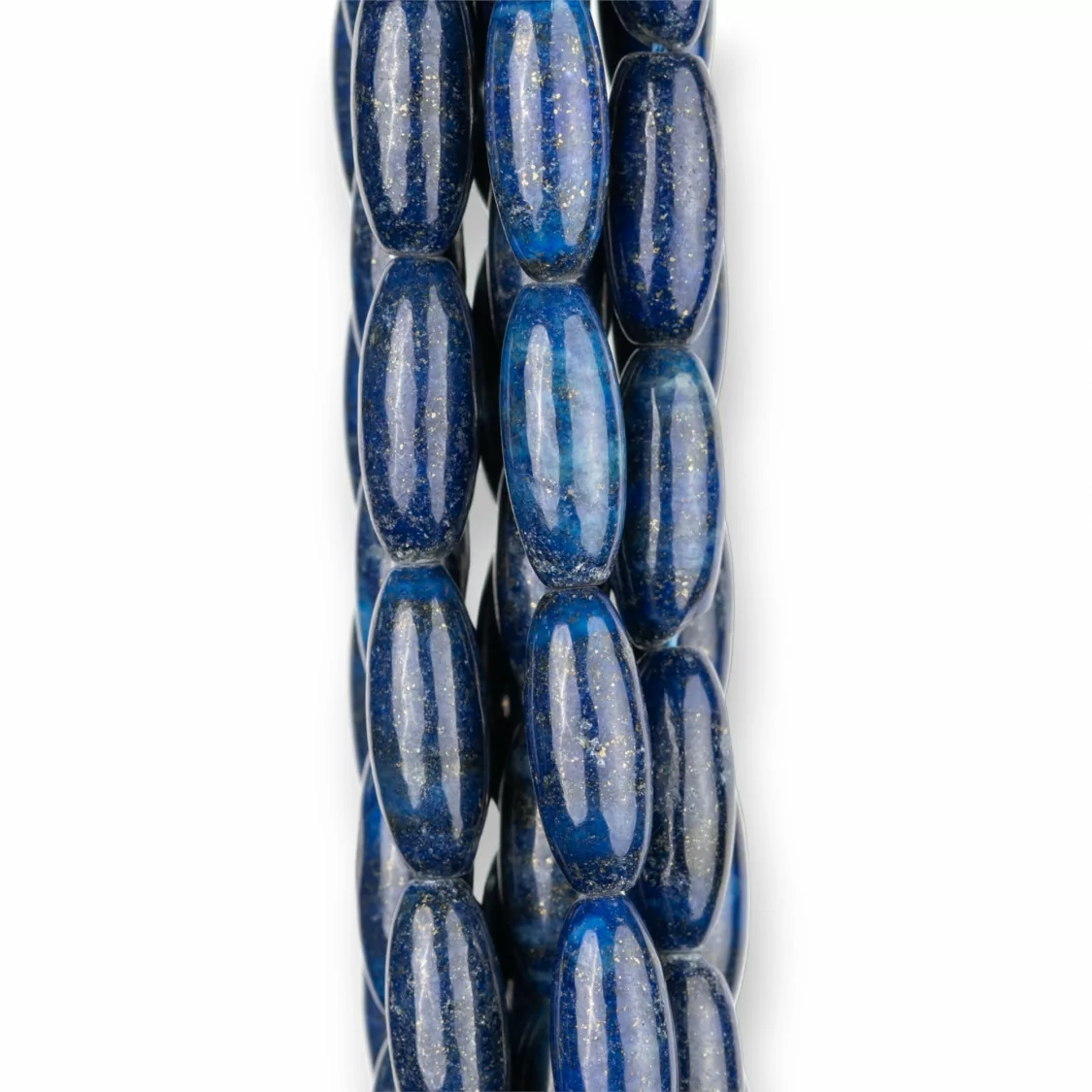 Lapislazzuli Blu Grezzo Riso 8x20mm-LAPISLAZZULI BLU GREZZO | Worldofjewel.com