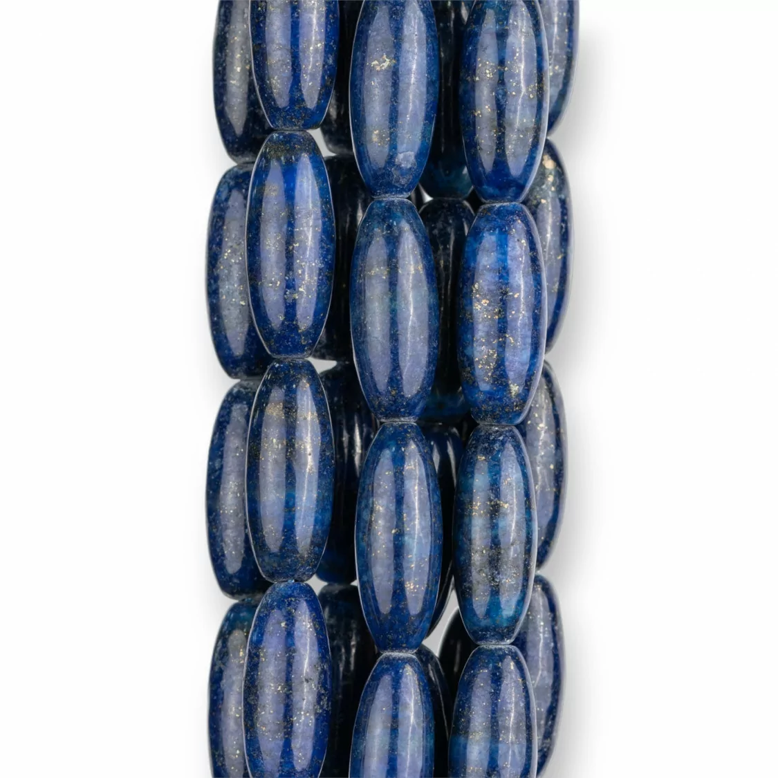 Lapislazzuli Blu Naturale Riso 8x20mm-LAPISLAZZULI BLU NATURALE | Worldofjewel.com