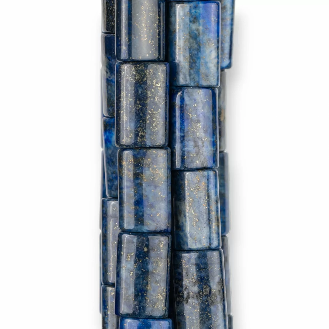 Lapislazzuli Blu Grezzo Rettangolo Piatto 10x16mm-LAPISLAZZULI BLU GREZZO | Worldofjewel.com