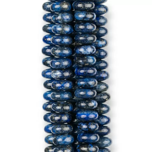 Lapislazzuli Blu Grezzo Rondelle 8x4mm-LAPISLAZZULI BLU GREZZO | Worldofjewel.com