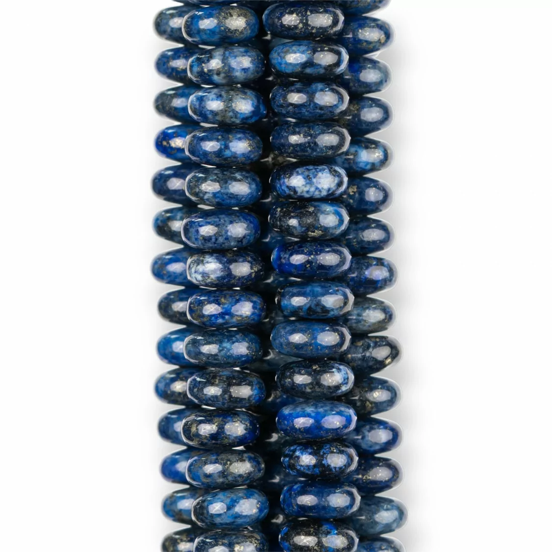 Lapislazzuli Blu Grezzo Rondelle 8x4mm-LAPISLAZZULI BLU GREZZO | Worldofjewel.com