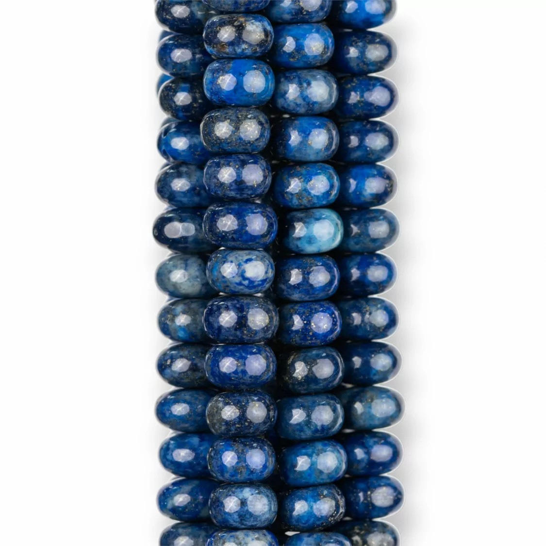 Lapislazzuli Blu Grezzo Rondelle 8x5mm-LAPISLAZZULI BLU GREZZO | Worldofjewel.com