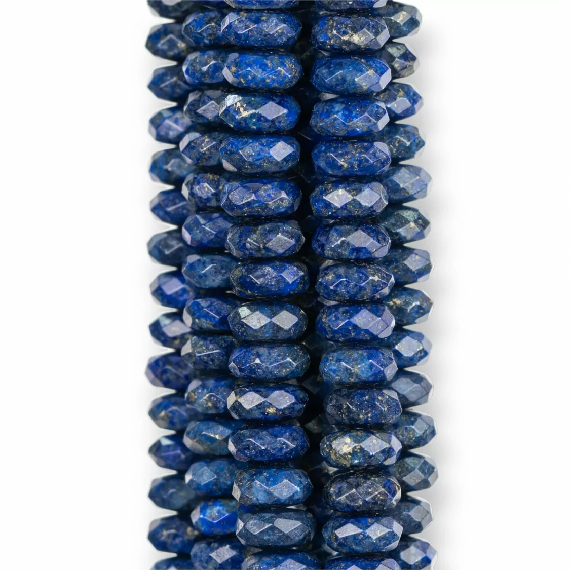 Lapislazzuli Blu Grezzo Rondelle Sfaccettato 8x5mm-LAPISLAZZULI BLU GREZZO | Worldofjewel.com