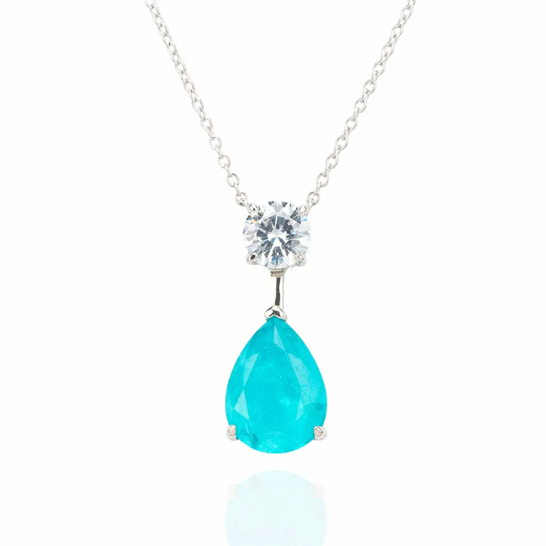 Collana Di Argento 925 Con Pendente Collezione Aurora-COLLEZIONE AURORA | Worldofjewel.com