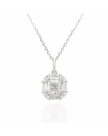 Collana Di Argento 925 Con Pendente Collezione Aurora-COLLEZIONE AURORA | Worldofjewel.com