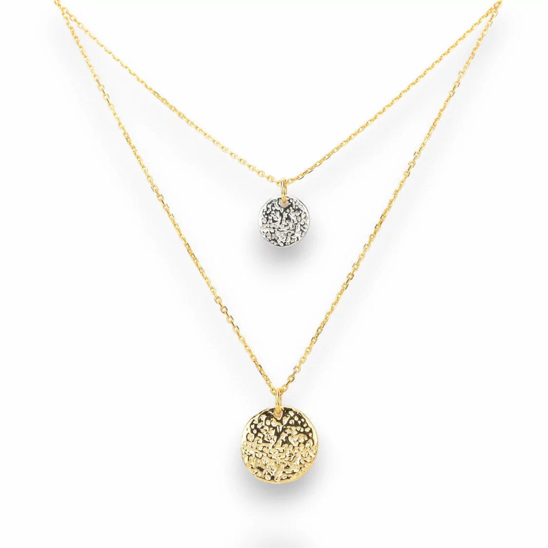 Collana Di Argento 925 Collezione Luna Placcato Oro-COLLEZIONE LUNA | Worldofjewel.com