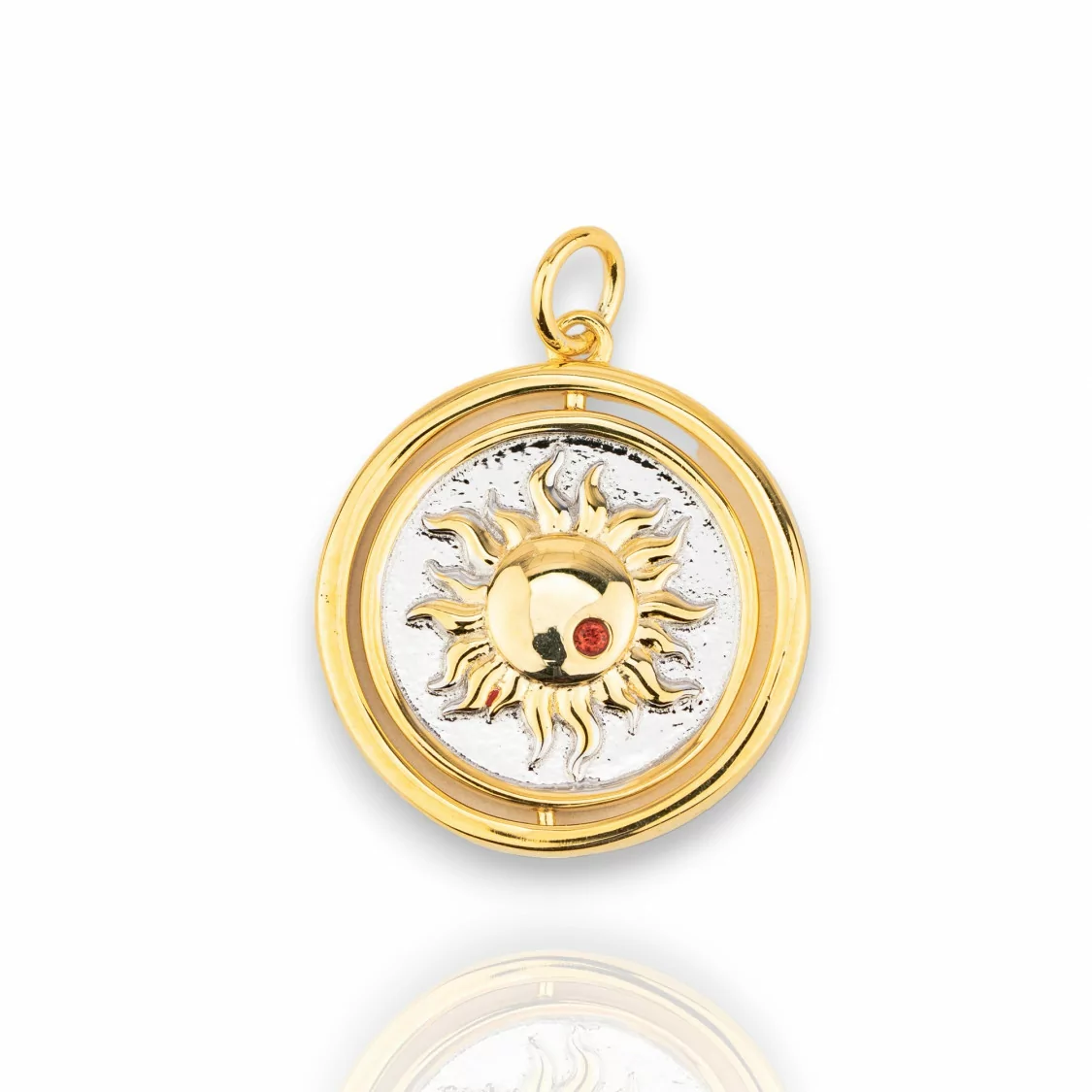 Collana Di Argento 925 Collezione Luna Placcato Oro E Rodio-COLLEZIONE LUNA | Worldofjewel.com