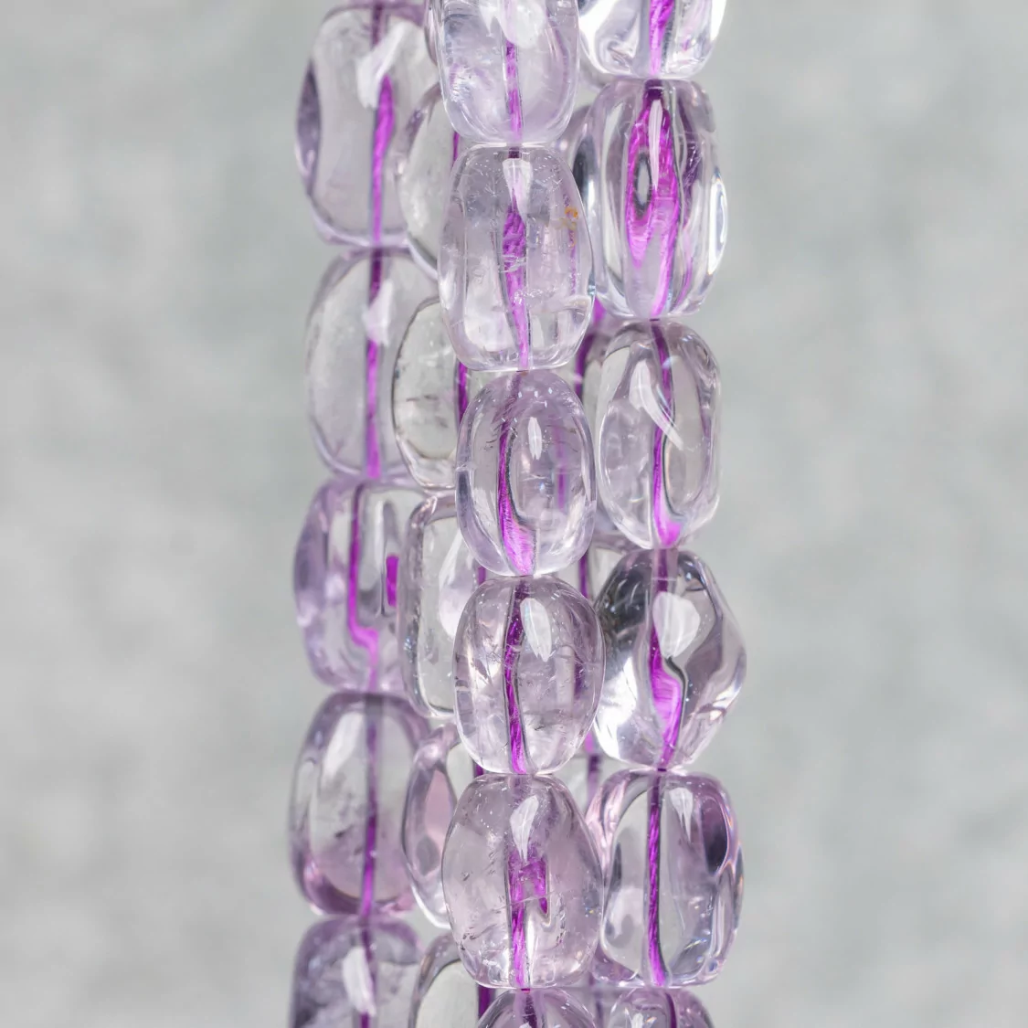 Ametista Lavanda Clear Sasso Burattato Liscio 10-18mm Chiaro-AMETISTA CHIARA | Worldofjewel.com