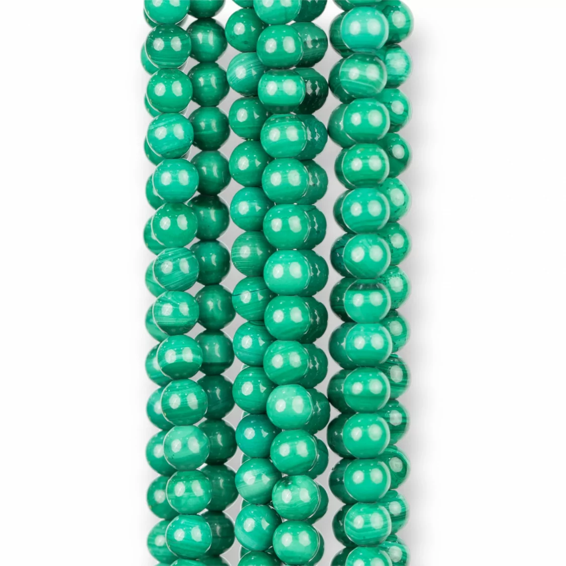 Malachite Tondo Liscio 4mm-MALACHITE | Worldofjewel.com