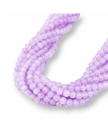 Ametista Lavanda Tondo Liscio 4mm-AMETISTA LAVANDA | Worldofjewel.com