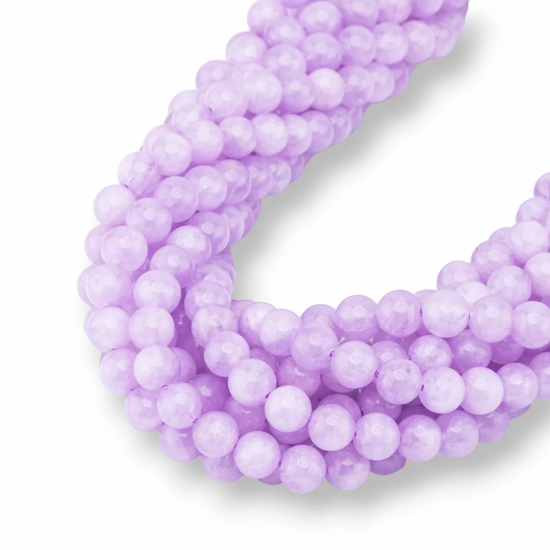 Ametista Lavanda Tondo Liscio 6mm-AMETISTA LAVANDA | Worldofjewel.com