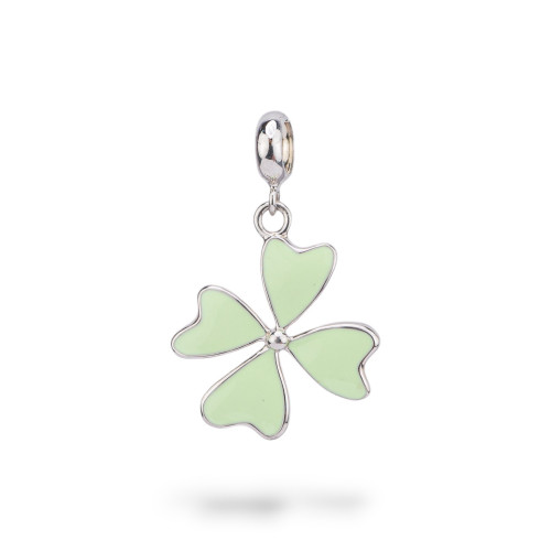 Pendenti Charms Di Argento 925 Smaltati Collezione Flora 1 pz